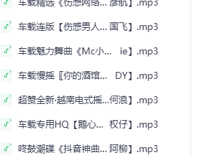 车载音乐 DJ串烧劲爆歌曲三百首